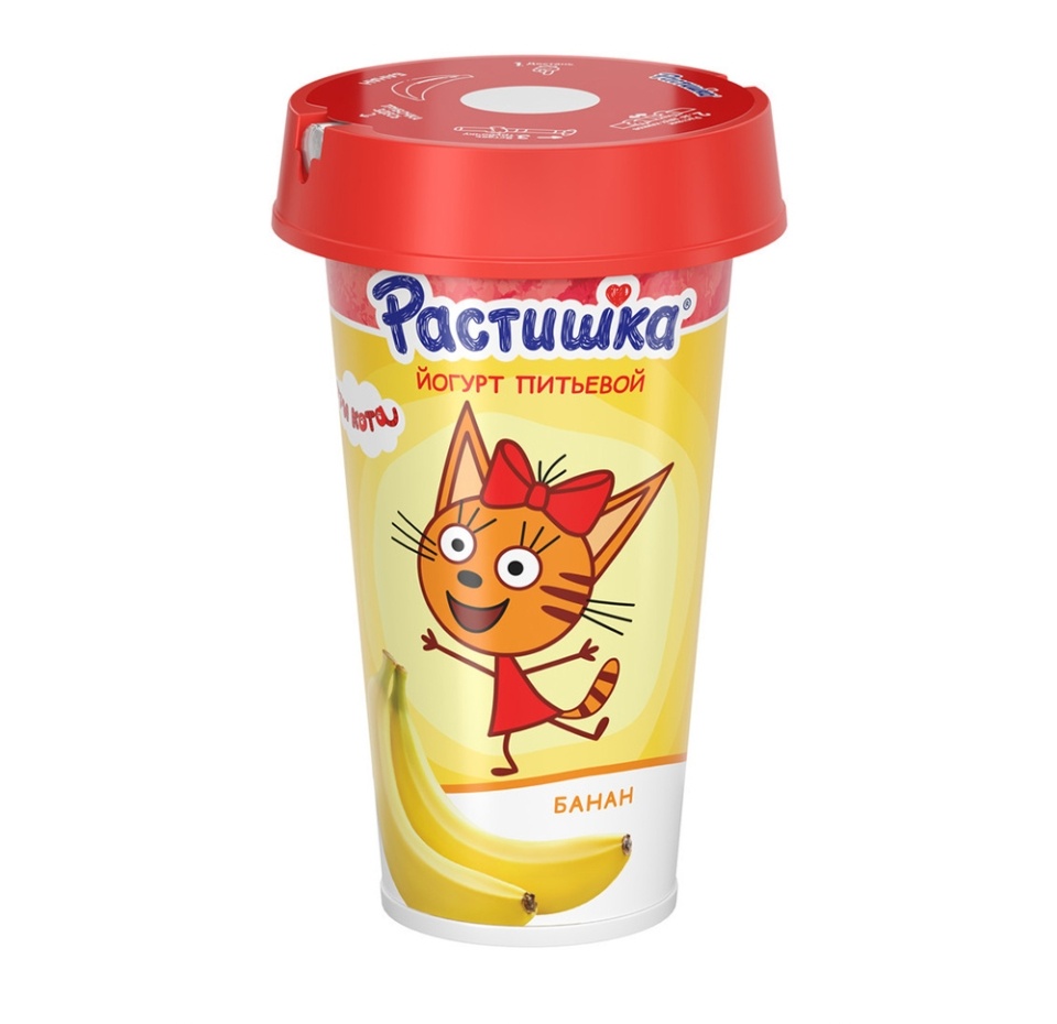 

Йогурт питьевой Растишка банан 2,8% 190 г