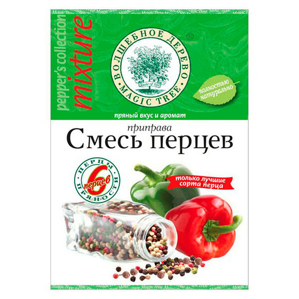 Приправа Волшебное дерево 30г из смеси перцев люкс
