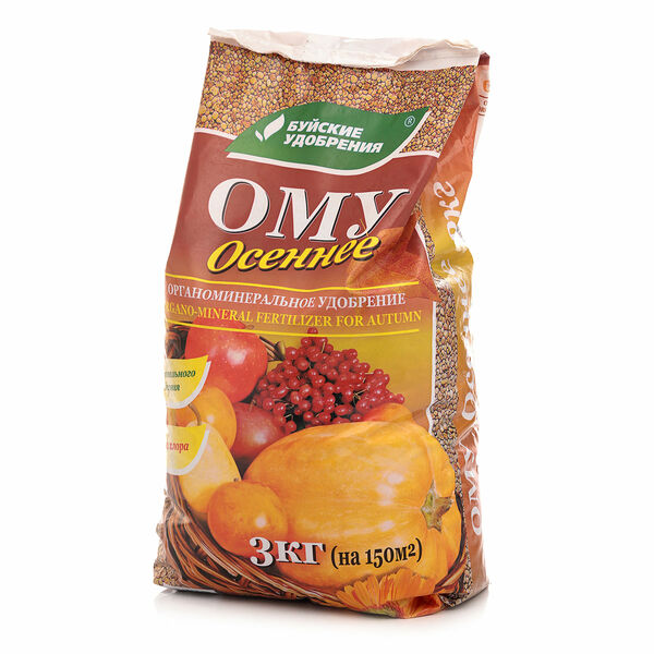 Удобрение Буйские удобрения органоминеральное Осеннее 3кг