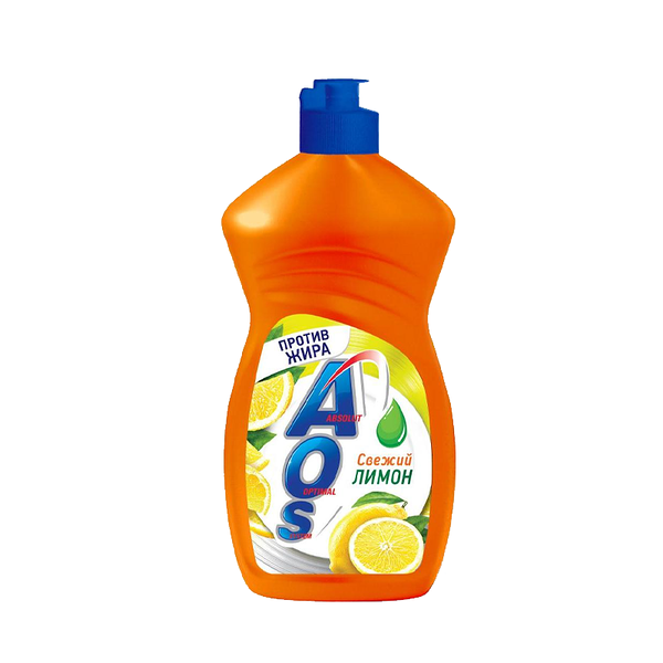 Средство для мытья посуды Aos Лимон Свежий 450 мл