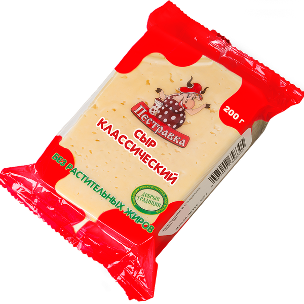 Сыр Пестравка Классический 45%, без змж, 200г