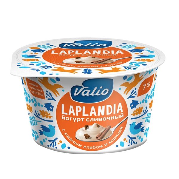 Йогурт cливочный Viola Laplandia с наполнителем 