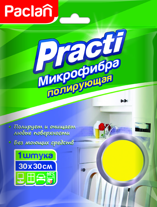 

Салфетка Paclan для полировки 30х30 см