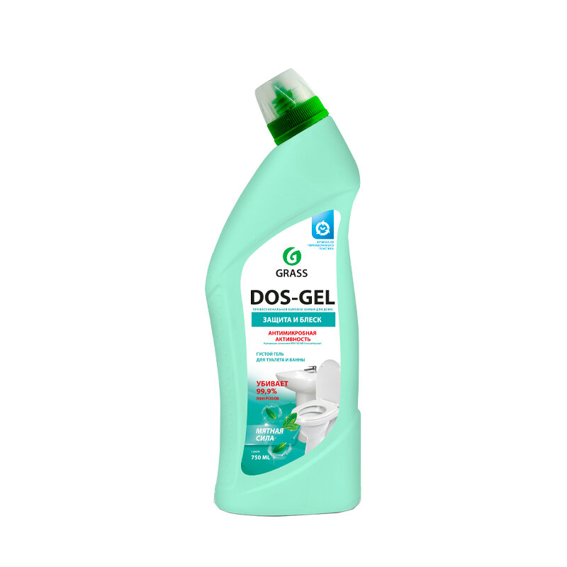 

Универсальный чистящий гель Grass Dos-Gel Мятная Сила 750 мл