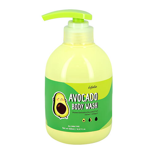 Гель для душа `ESFOLIO` AVOCADO питательный 500 мл