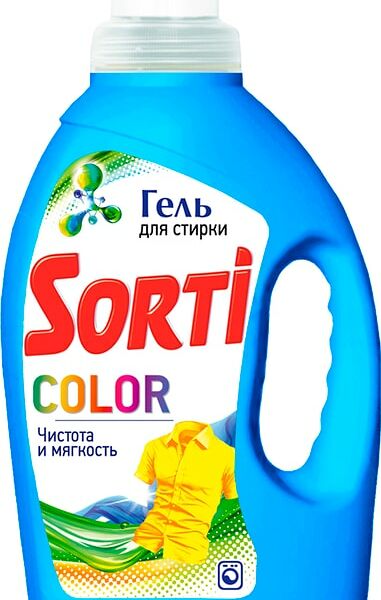Гель  для стирки Sorti Color 1.2кг