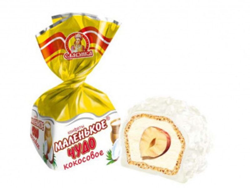 

Конфеты Маленькое Чудо кокосовое