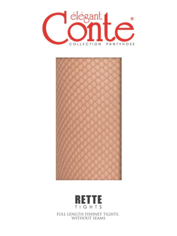 

Колготки женские Conte Rette Medium в сетку, natural, размер 3