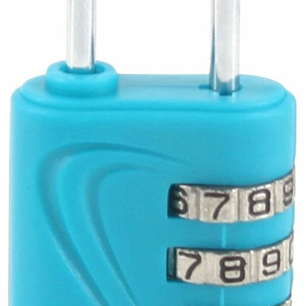 Замок для чемодана Airport кодовый синий