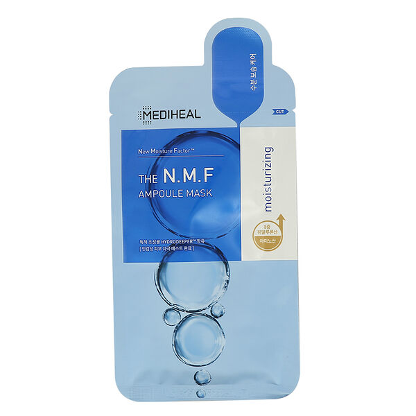 Маска для лица Mediheal N.m.f. с 8 видами гиалуроновой кислоты ультра-увлажняющая 27 мл