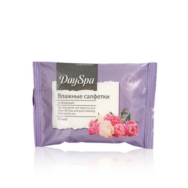 Влажные салфетки Day Spa освежающие 