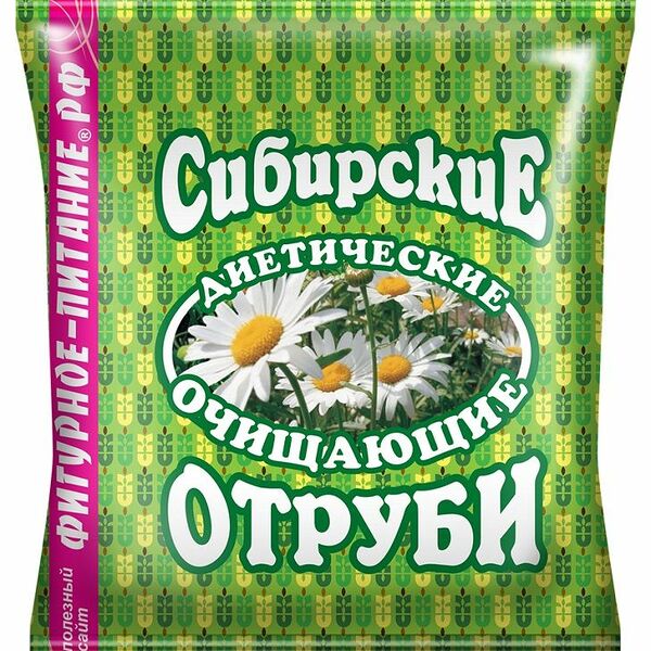 Отруби Сибирские очищающие с травами