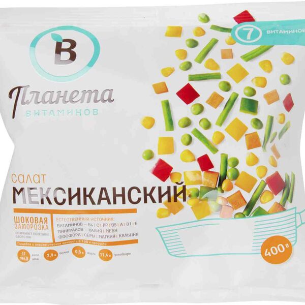 Смесь овощная Мексиканский салат Планета Витаминов