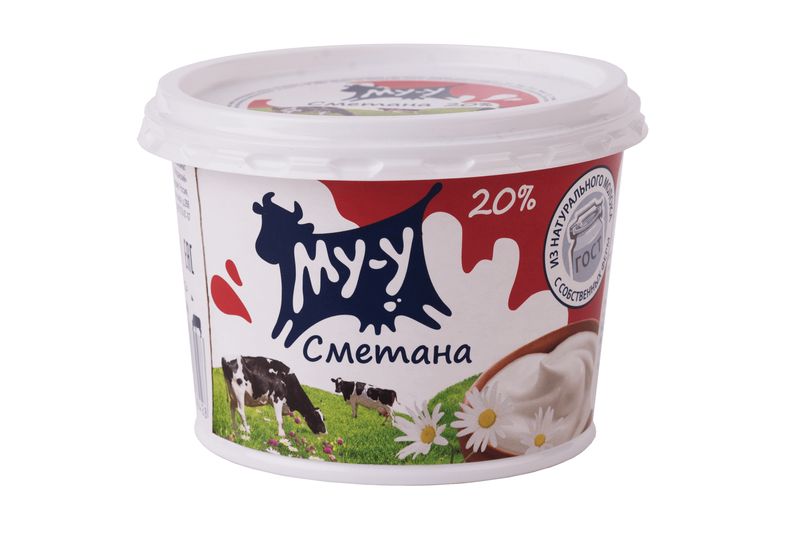 

Сметана Му-у 20%, 300 г