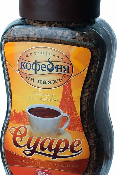 Кофе Московская кофейня на паяхъ Суаре растворимый сублимированный, 95г