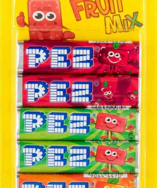 Набор конфет Pez play с фруктовым вкусом, 8×8,5 г