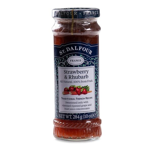 Джем St.Dalfour клубничный c ревенем