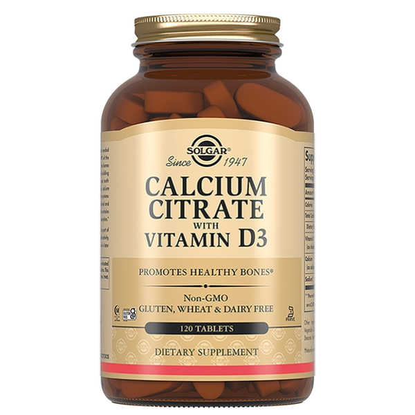 Солгар Цитрат кальция с витамином Д3 таб.№120