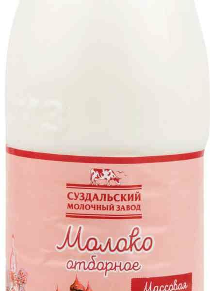 Молоко отборное Суздальский молочный завод 3,4-6,0%