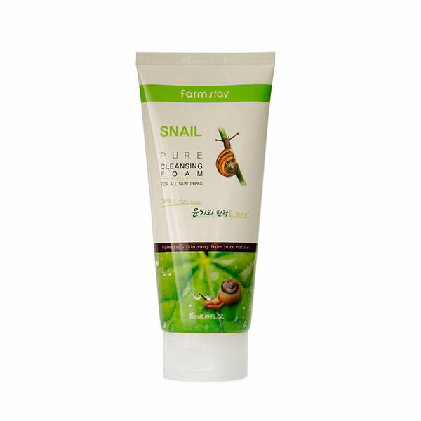 Пенка очищающая Farm Stay Snail Pure Cleansing Foam 180 мл