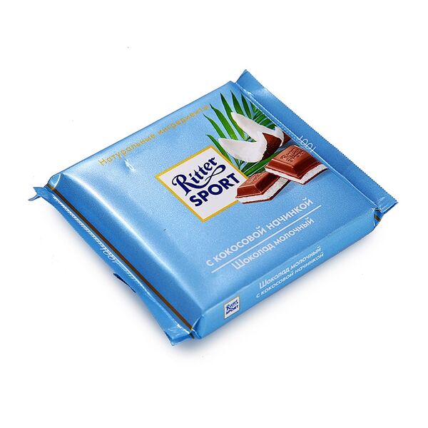 Шоколад молочный Ritter Sport Кокос
