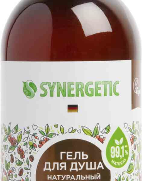 Гель для душа Synergetic Кофе и зеленый лайм