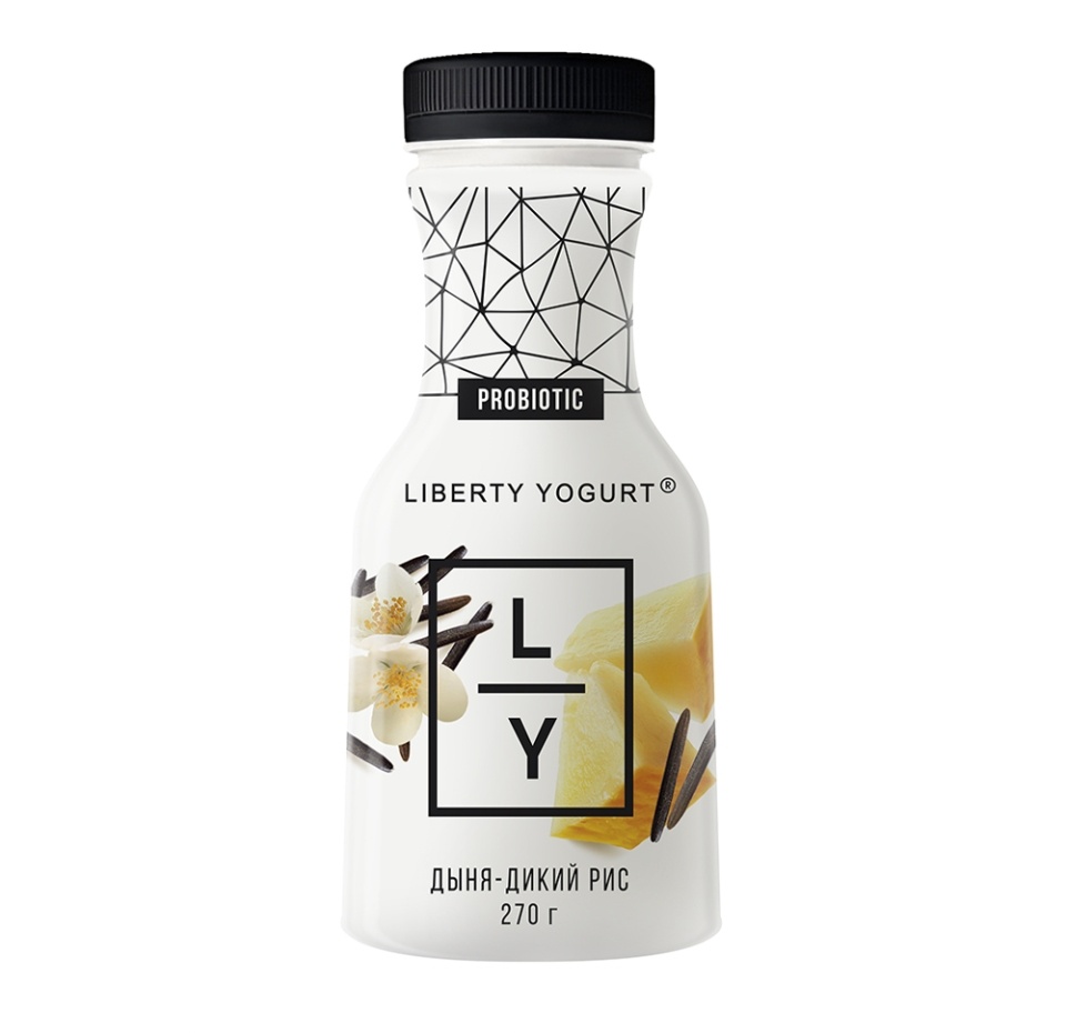 

Йогурт Liberty yogurt с дыней и диким рисом 2% 270 г