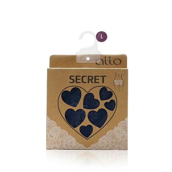 Женские трусы-бразилиана Atto Secret, синие, L
