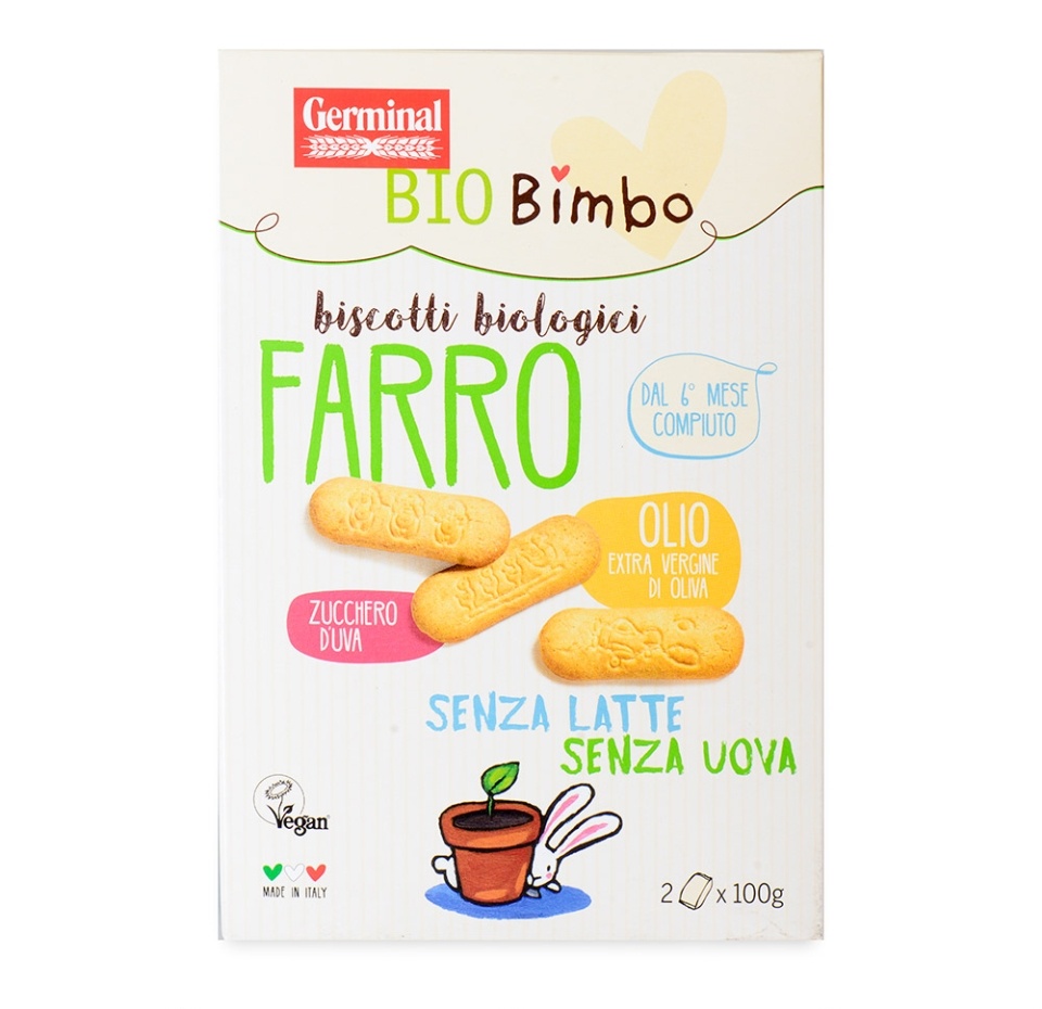 

Печенье Biobimbo из спельты без молока и яиц
