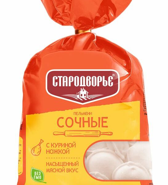 Пельмени Стародворье Сочные с куриной начинкой