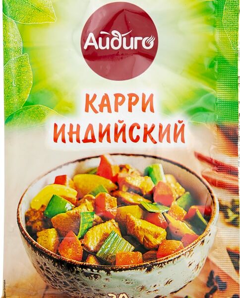Приправа Айдиго Кари индийский 30г