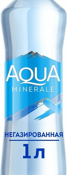 Вода питьевая негазированная Aqua Minerale 1 л, ПЭТ