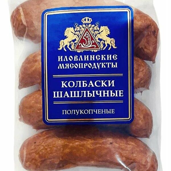 Колбаски полукопченые Иловлинские мясопродукты Шашлычные