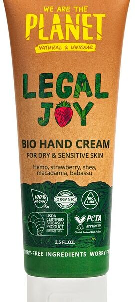 Крем для рук We are the planet Legal Joy Для сухой и чувствительной кожи 75мл