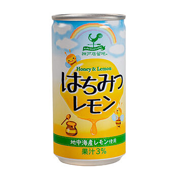 Напиток негазированный со вкусом меда и лимона  Kobe Kyoryuchi 0.185 л, Япония