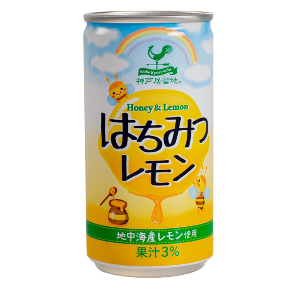 Напиток негазированный со вкусом меда и лимона  Kobe Kyoryuchi 0.185 л, Япония
