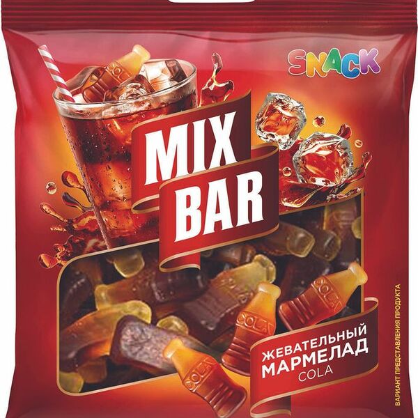 Мармелад Mix Bar жевательный со вкусом колы 70г