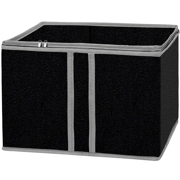 Кофр для хранения Рыжий Кот с крышкой, 35 х 30 х 25 см, спанбонд