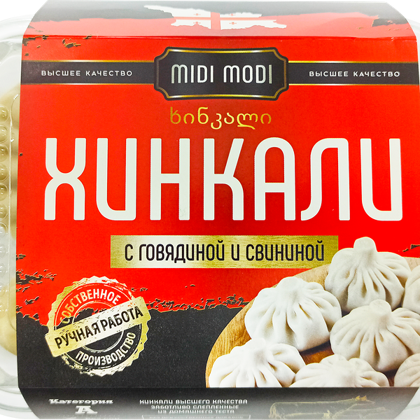 Хинкали Midi modi с говядиной и свининой