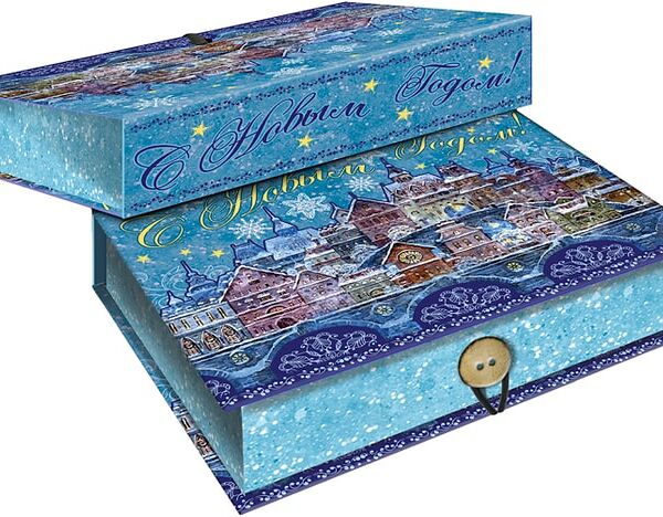 Коробка подарочная Magic Pack Сказочный город Размер S 18*12*5см
