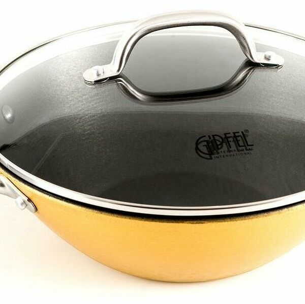 Кастрюля GIPFEL Select Orange 2146, 3.6 л, диаметр 28 см