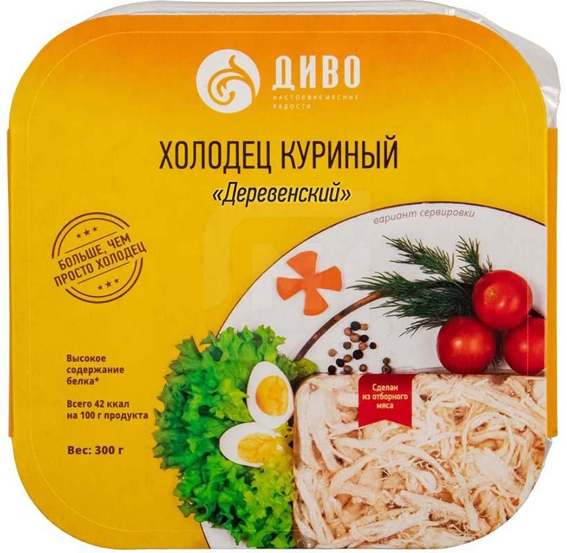 

Холодец Диво Деревенский куриный вареный