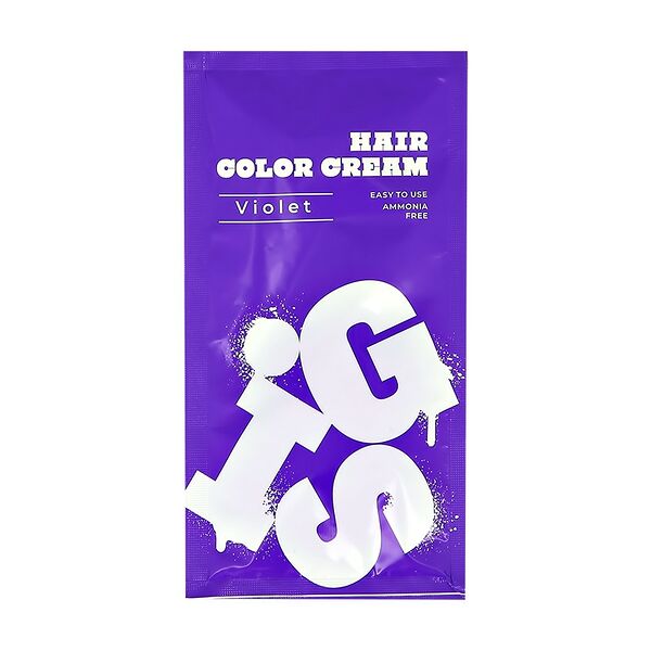 Крем тонирующий для окрашивания волос Gis Violet, 35 г