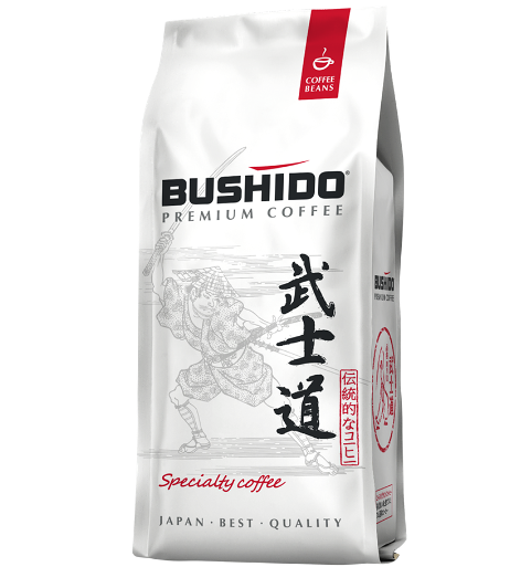 Кофе в зернах Bushido Specialty Coffee натуральный жареный 