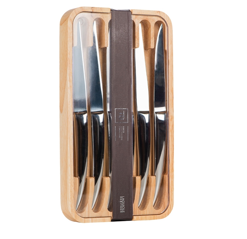 

Набор ножей для стейка Laguiole heritage в пенале, нержавеющая сталь, 6 шт, Вьетнам