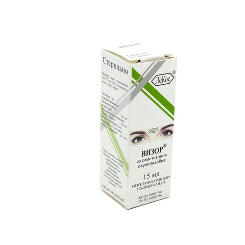 Визор 15 мл капли глазные