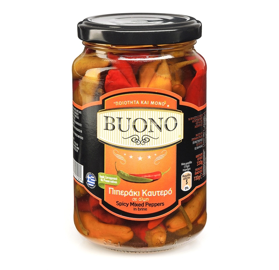 

Перец Buono острый ассорти 330 г, Греция