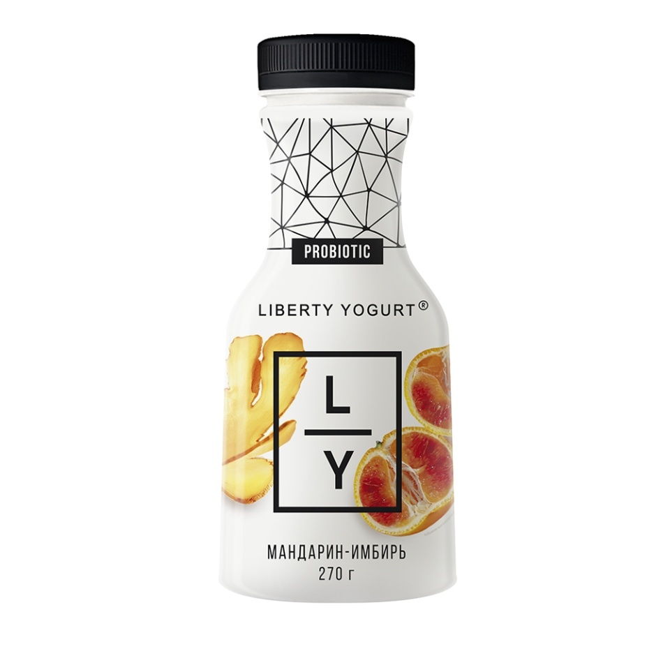 

Йогурт Liberty Yogurt с мандарином, куркумой и имбирем 1.5% 270 г