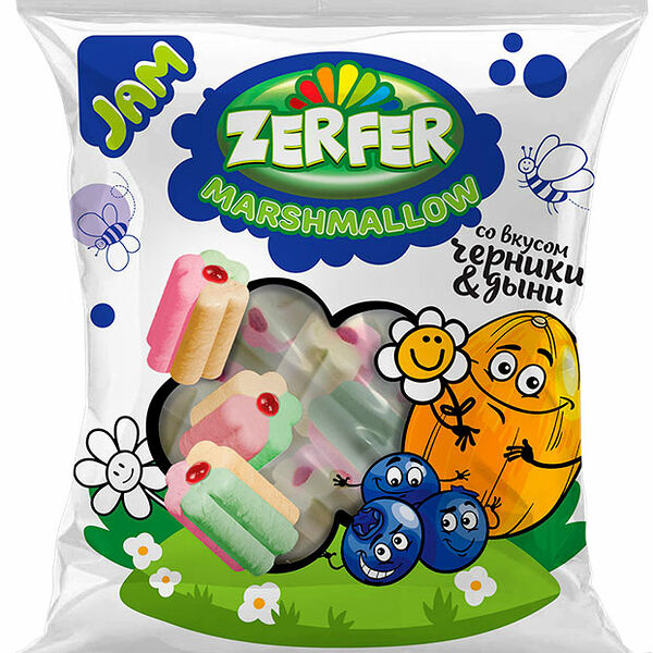 Маршмеллоу зерфер 90 г джам черника дыня