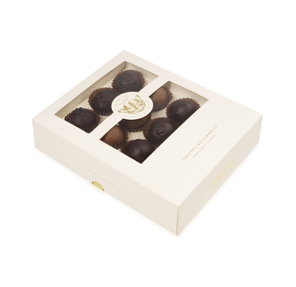 

Шоколадные трюфели Счастье 12 штук №2 180г, Россия